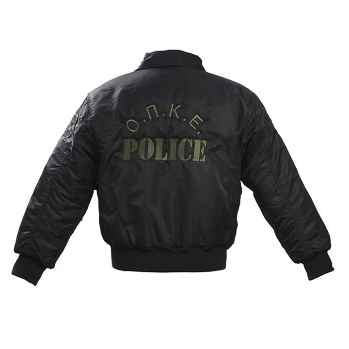 Φλαι τζάκετ με κέντημα Σωμ. Ασφαλείας (Ο.Π.Κ.Ε., Ε.Κ.Α.Μ.)