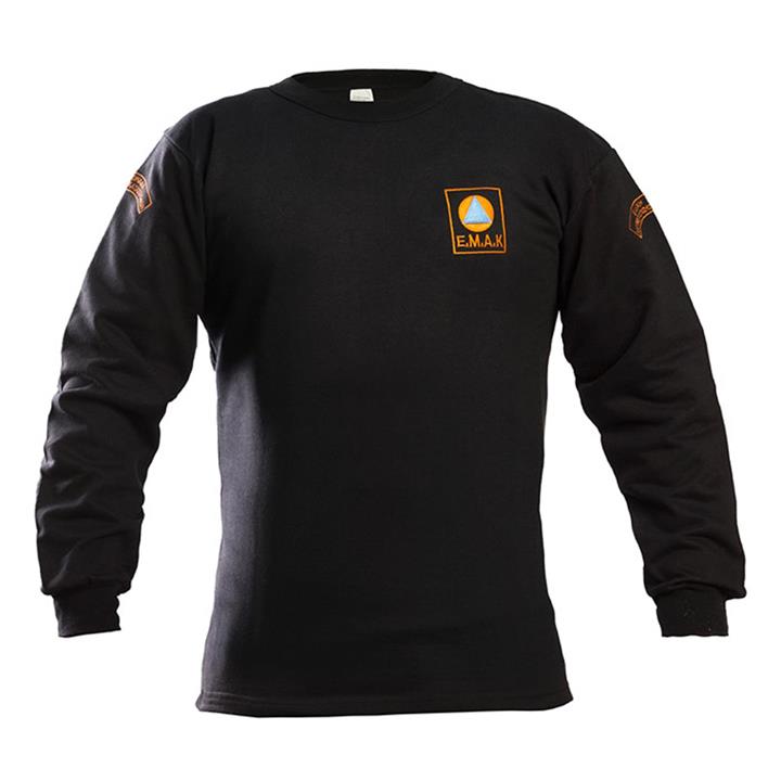 Φούτερ βαμβακερό 100% με κέντημα Εθελοντών ΕΜΑΚ