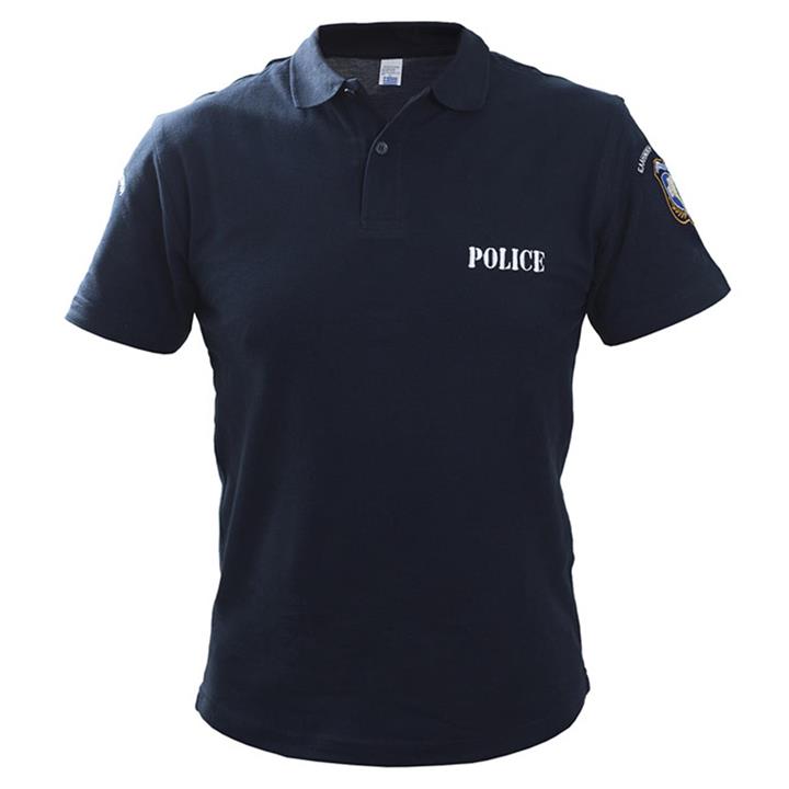 Μπλουζάκι Πόλο κοντομάνικο με κέντημα Αστυνομίας