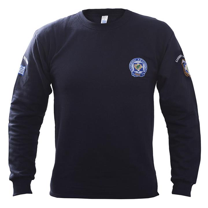 Φούτερ βαμβακερό 100% με κέντημα (Αστυνομίας)