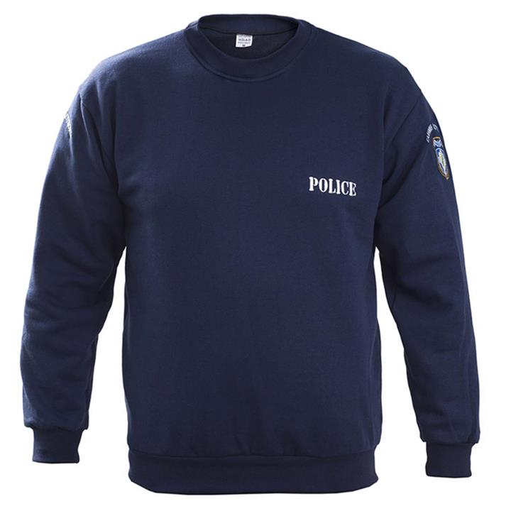 Φούτερ βαμβακερό 100% με λάστιχο & κέντημα (Αστυνομίας)