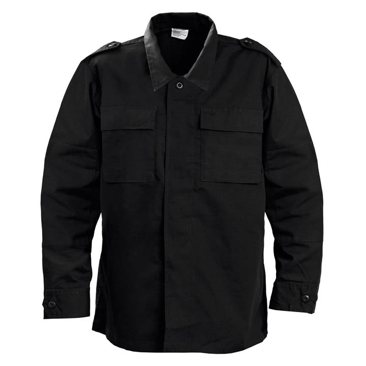 Χιτώνιο μαύρο επιχειρησιακό ριπ-στοπ