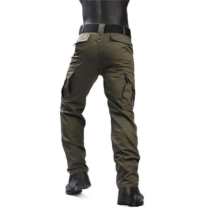 Παντελόνι επιχειρησιακό καμπαρτίνα λαδί