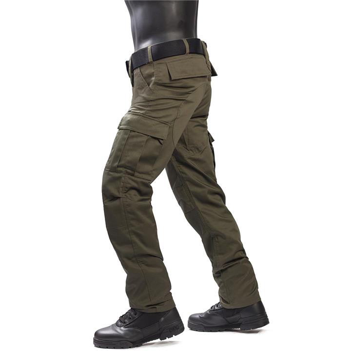 Παντελόνι επιχειρησιακό καμπαρτίνα λαδί