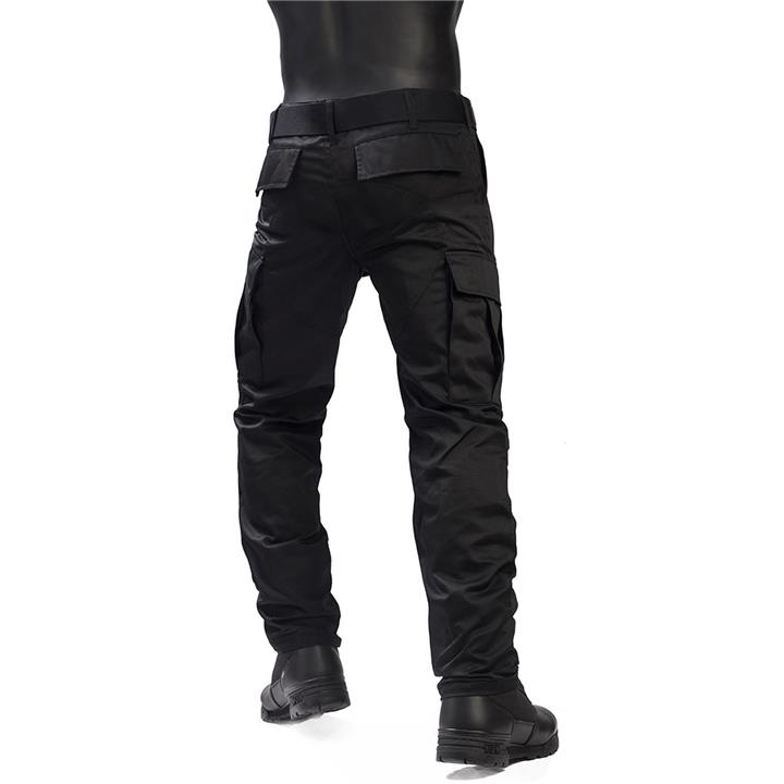 Παντελόνι επιχειρησιακό καμπαρτίνα μαύρο