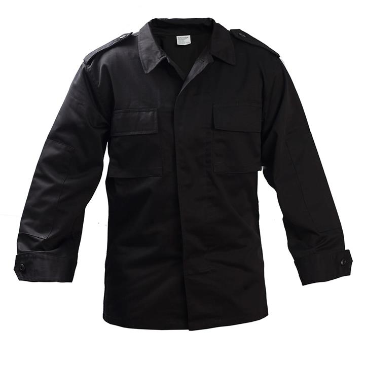 Χιτώνιο μαύρο επιχειρησιακό καμπαρτίνα