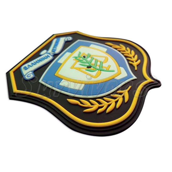 Σήματα 3D αστυνομίας μπράτσου με Velcro 